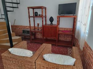 Hermosa casita con patio compartido