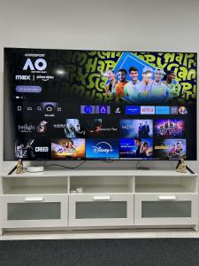 XXL comfort terrace king bed & garage