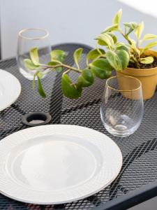 Estilo y confort Apt Aire acondicionado y Terraza y Estudio