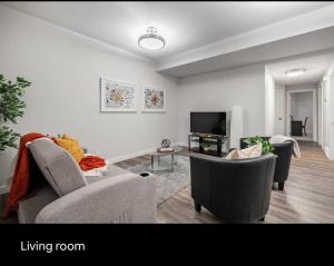 Brand new suite with parking pad at the back