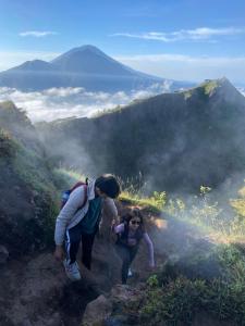 Mount Batur Camping on Summit