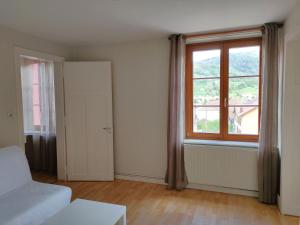 Vue sur la montagne au centre de Bussang