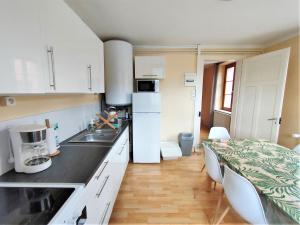 Vue sur la montagne au centre de Bussang