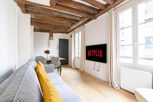 Appartement Quartier Fontaine Chatelet Les Halles Free Netflix