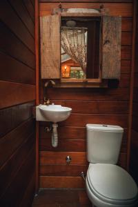 Casa de vidro Villaggio Forestale Santa Teresa