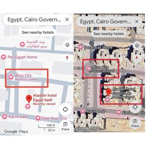 Aladdin hotel Egypt badr