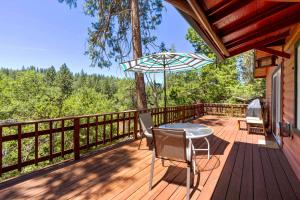 Red Cabin in Twain Harte - King bed