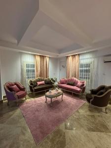 فيلا مفروشه للايجار في التجمع