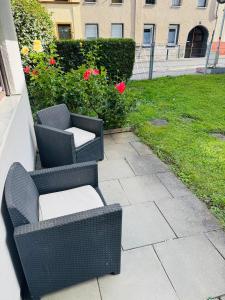 Helle 2-Zimmer Erdgeschosswohnung mit Terrasse