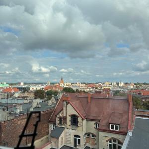 Atmospheric apartment with a view of the city