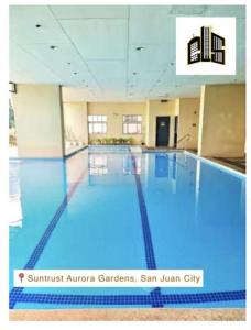 Modern Spacious 2BR Condo with Wifi at Aurora Gardens San Juan City near Rob Magnolia