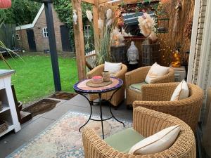 Romantisch Wellness Appartement met privé Hottub Sauna Gamesroom