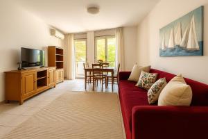 Golden sunset apartment