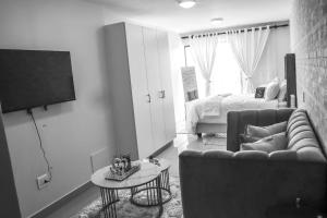 Sleek and modern apartment