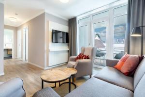 Deluxe-Suite 1-17 mit West-Loggia