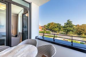 Deluxe-Apartment 2-14 mit eigener e-Ladesäule, XL-Strandkorb und Hundefreundlich