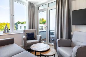 Deluxe-Apartment 2-14 mit eigener e-Ladesäule, XL-Strandkorb und Hundefreundlich