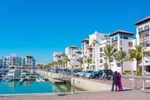 Spacious flat with 2 bederons in marina agadir T22307GF