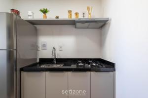 Apto c Churrasqueira a 400m da Praia CARA0501