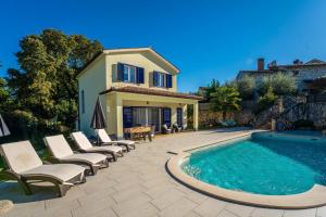 Villa Nora in Kršan - Haus für 4 Personen