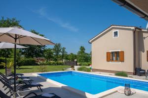 Villa Božac in Cukrići - Haus für 6 Personen