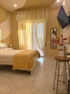 Dreibettzimmer mit Terrasse