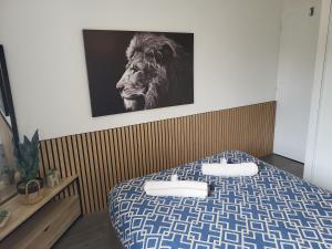 appartement 2 chambres, jardin privé et garage