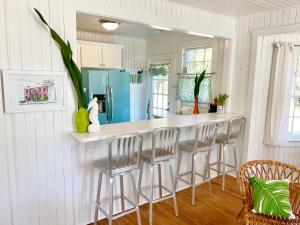 Pink Zebra Cottage by Tybee Cottages