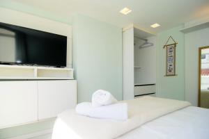 Apto decorado vista mar Jurerê PD2633