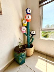 Depa "Casa Azteca de Oro" Boutique, Club de Playa, Pádel y más Amenidades