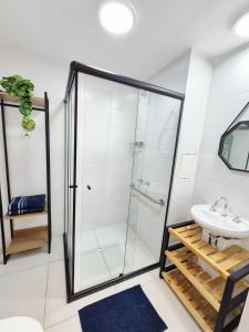 Studio com ar condicionado, piscina e academia ao lado do Metrô Alto do Ipiranga