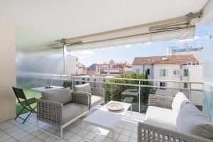 Le Paloma, High standing, 3 min beach, air conditioning, 4 Prs