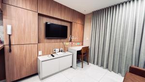 #3107# Flat Studio no Brookfield Tower –Jd Goiás