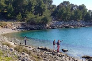 Secluded family friendly house Milna, Brac - 12229