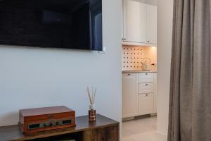 Tamka Center Residence z widokiem na Warszawę