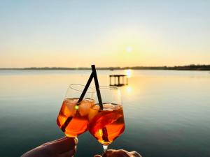 Designer-Oberstüberl mit Seeblick auf den Chiemsee & Alpenpanorama
