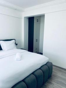 Spacious luxury three bedroom apartment with restaurant ,fully equipped gym, children playing ground, ample parking space and amazing breathtaking scenic city views