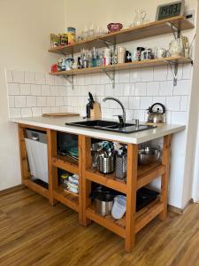 A comfortable apartment near Slovanské Square