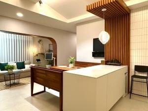 Dal Dam, a pet-friendly accommodation in the west of Jeju, a private underground bunker event room for family groups