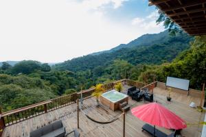 Cabaña con vista a Santa Marta