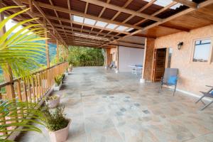 Cabaña con vista a Santa Marta