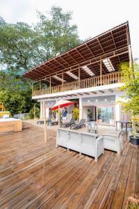 Cabaña con vista a Santa Marta