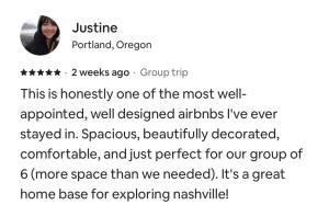 Rooftop, Firepit, King, Smart TVs, 6min drive to Broadway