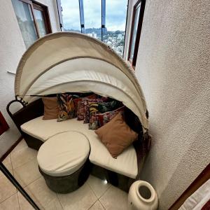 Loft Lux SM 15 (Jacuzzi, Smart TV, Ar condicionado, Cozinha)