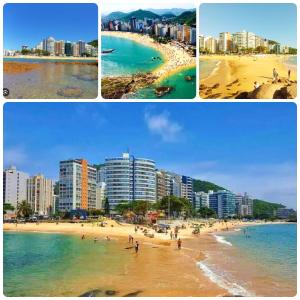 Apt com 2q e Varanda Frente Mar