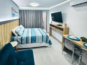 VDP203-Flat com piscina e sauna a 100m da praia - By Oasis Ferias