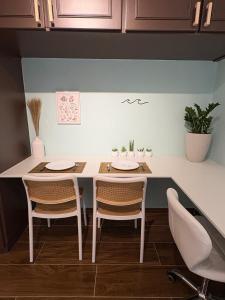 Beira-mar - Apt aconchegante com ar e Wi-Fi