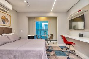 Studio 509 Moderno Piscina Gym e Portaria 24h