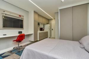 Studio 509 Moderno Piscina Gym e Portaria 24h