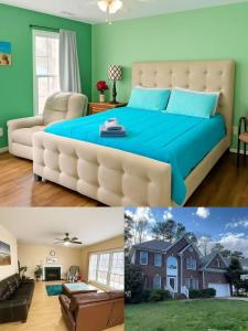 Comfortable Rooms in A Single Family House in Chapel Hill near UNC Duke RTP, with Massage Chair